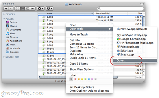 כיצד ליצור קבצי PDF מרובי עמודים ב- Mac OS X באמצעות אוטומטור
