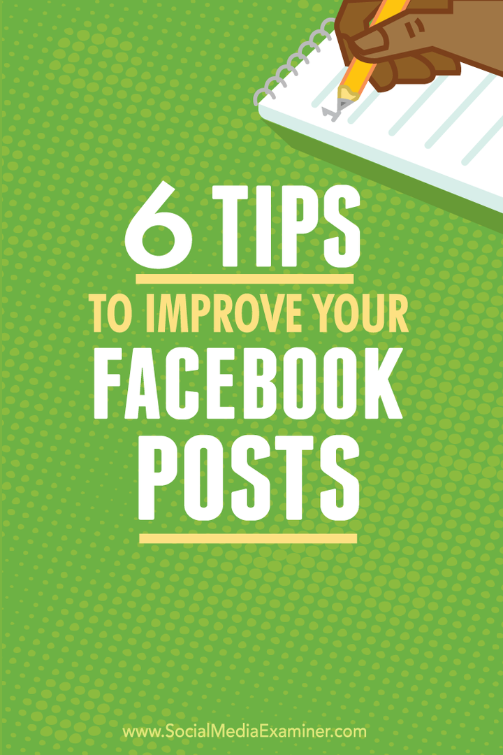 6 טיפים לשיפור ההודעות בפייסבוק: בוחן מדיה חברתית