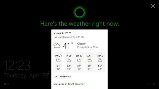טיפ של Windows 10: שים את Cortana על מסך הנעילה