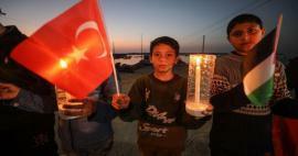 ילדים פלסטינים אירוע טורקיה שמזיז את טורקיה! 