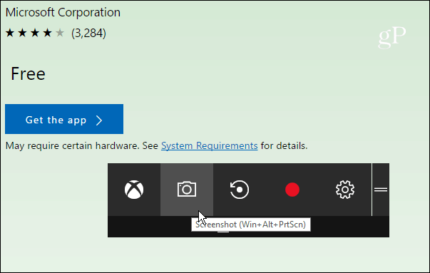 כיצד לצלם צילום מסך ב- Windows 10 עם Xbox Game DVR
