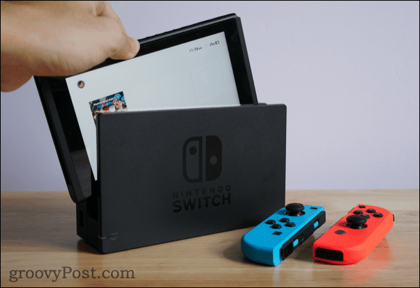 דוגמה של Nintendo Switch