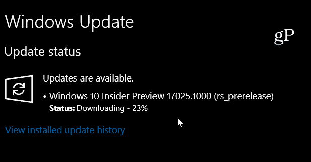 מיקרוסופט מציגה את Windows 10 Redstone 4 Preview Build 17025