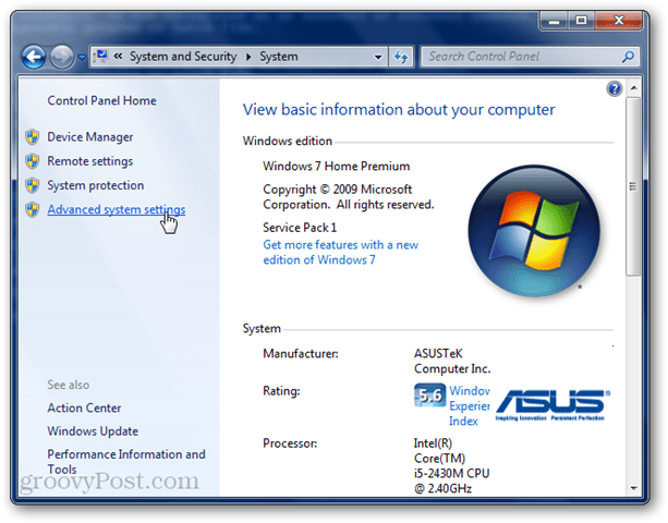 משתנה PATH במערכת Windows 7