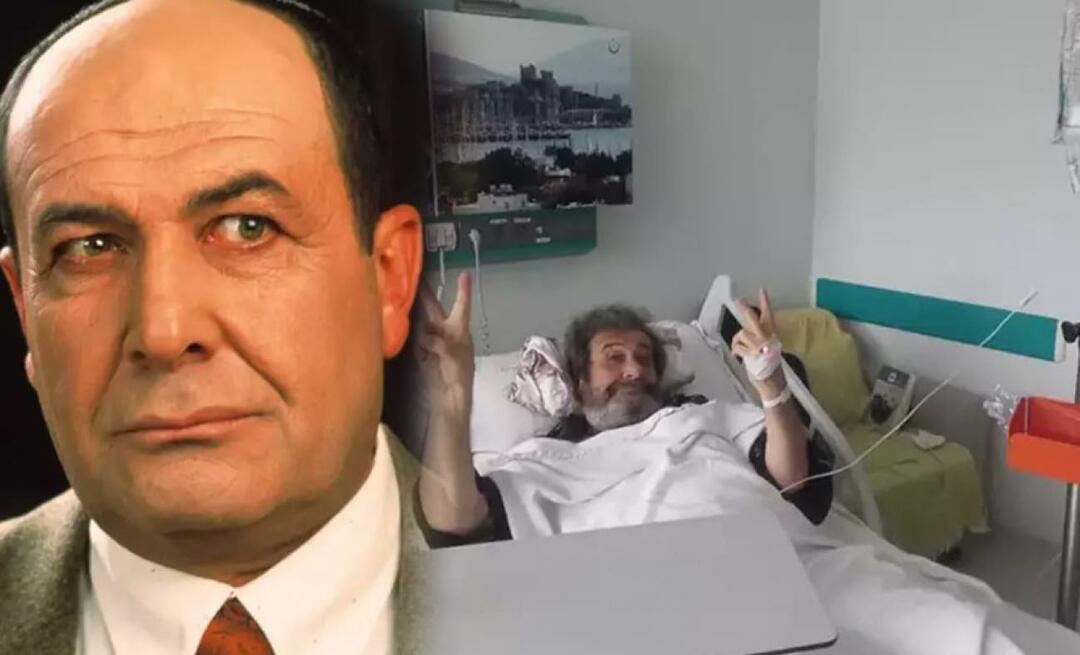 Tarık Papuççuoğlu שכב על שולחן הניתוחים! איזה ניתוח עבר טאריק פפוצ'ואוגלו?