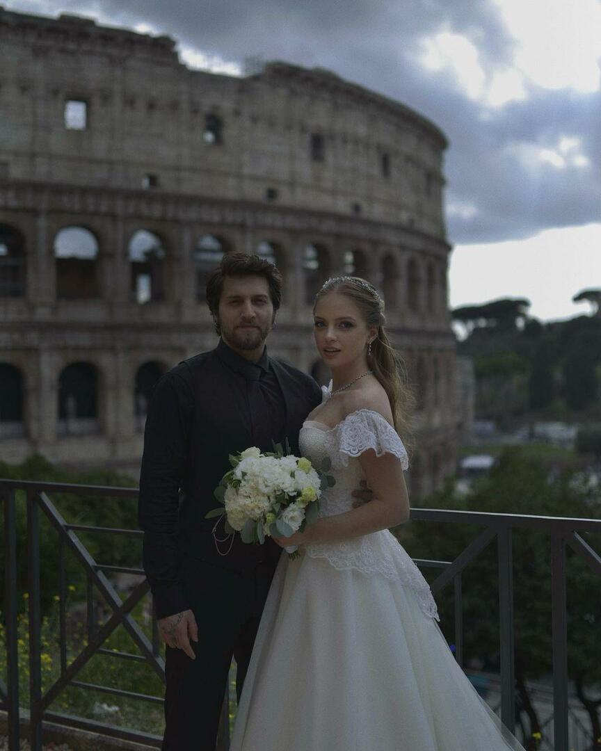 החתונה של הזוג המפורסם נערכה ברומא