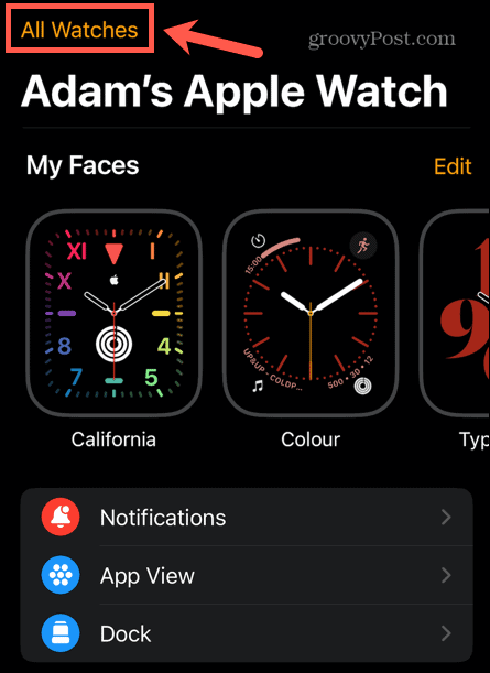 Apple watch כל השעונים