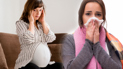 מהן הצטננות ושפעת טובות לנשים בהריון? טיפול בשפעת ביתית במהלך ההיריון מ- Saraçoğlu