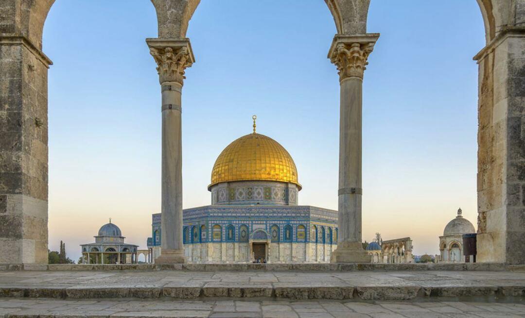 איפה ירושלים? למה ירושלים חשובה? מדוע מסג'יד אל-אקצא כל כך חשוב?