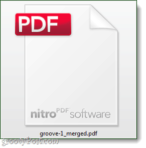 מיזוג קובץ PDF משולב - -
