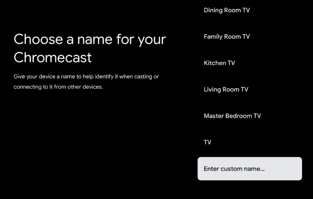 כיצד לשנות את שם ה- Chromecast שלך באמצעות Google TV