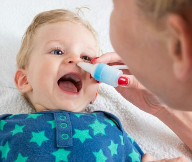איך גודש באף אצל תינוקות