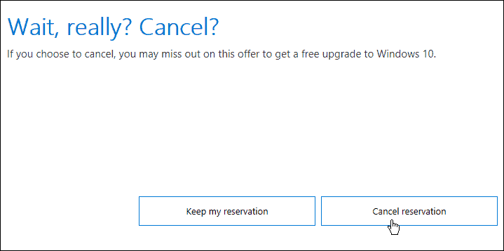 כיצד לבטל את הזמנת שדרוג Windows 10 שלך