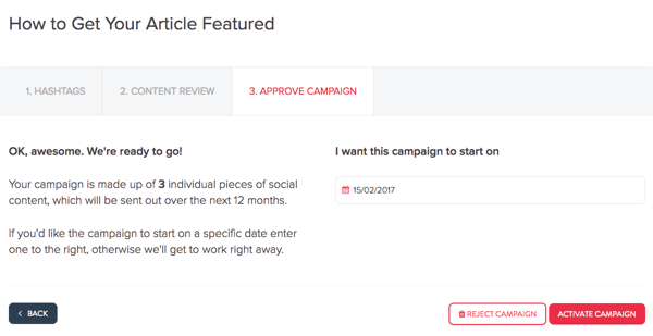MissingLettr.com דואג לקדם את פוסט הבלוג שלך במשך 12 חודשים.