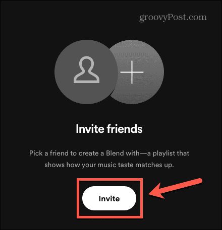 כפתור ההזמנה של spotify