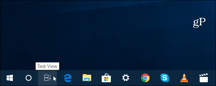 אייקון ציר זמן Windows 10