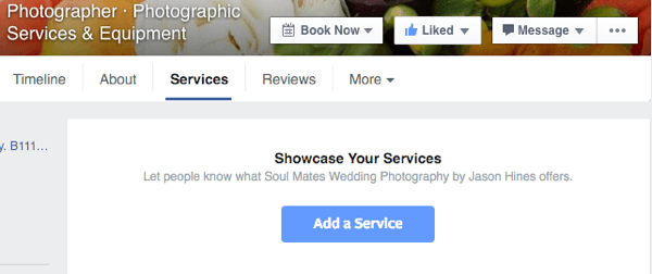 הוסף שירות פייסבוק