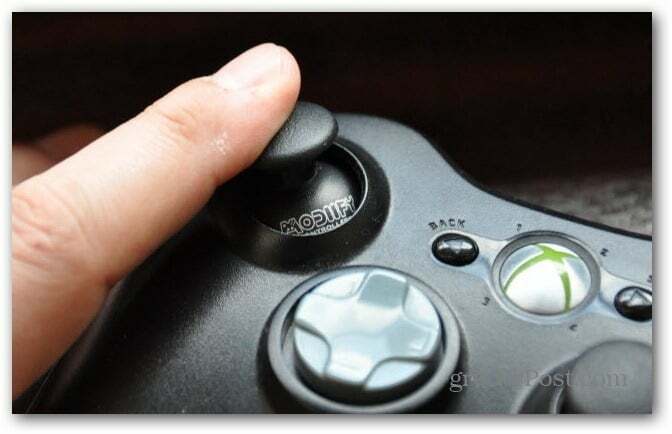 החלף מקשי אצבע אנלוגיים של בקר Xbox 360