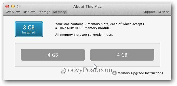 זיכרון RAM 8GB