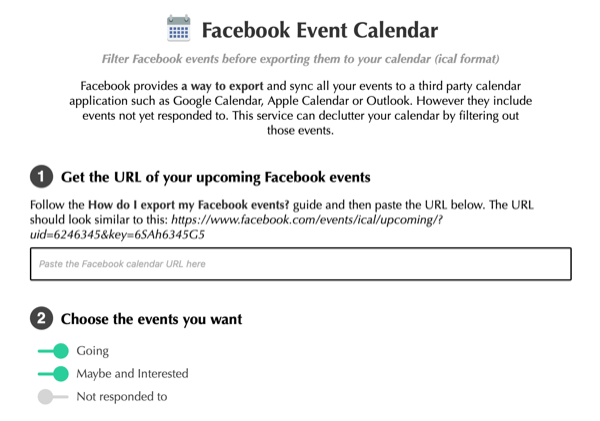 תגלית השבוע של שיווק בפודקאסט ברשתות חברתיות: לוח אירועים בפייסבוק.