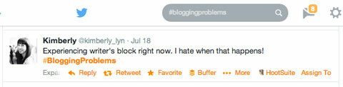 #bloggingproblems ציוצים