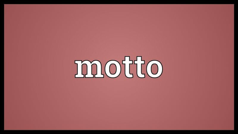 מה פירוש המוטו, למה משמש המילה מוטו? מה פירוש המילה מוטו על פי TDK?