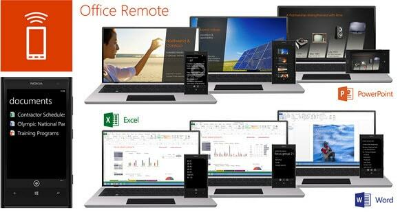 שלוט במצגות שלך ומסמכי משרד אחרים באמצעות Office Remote
