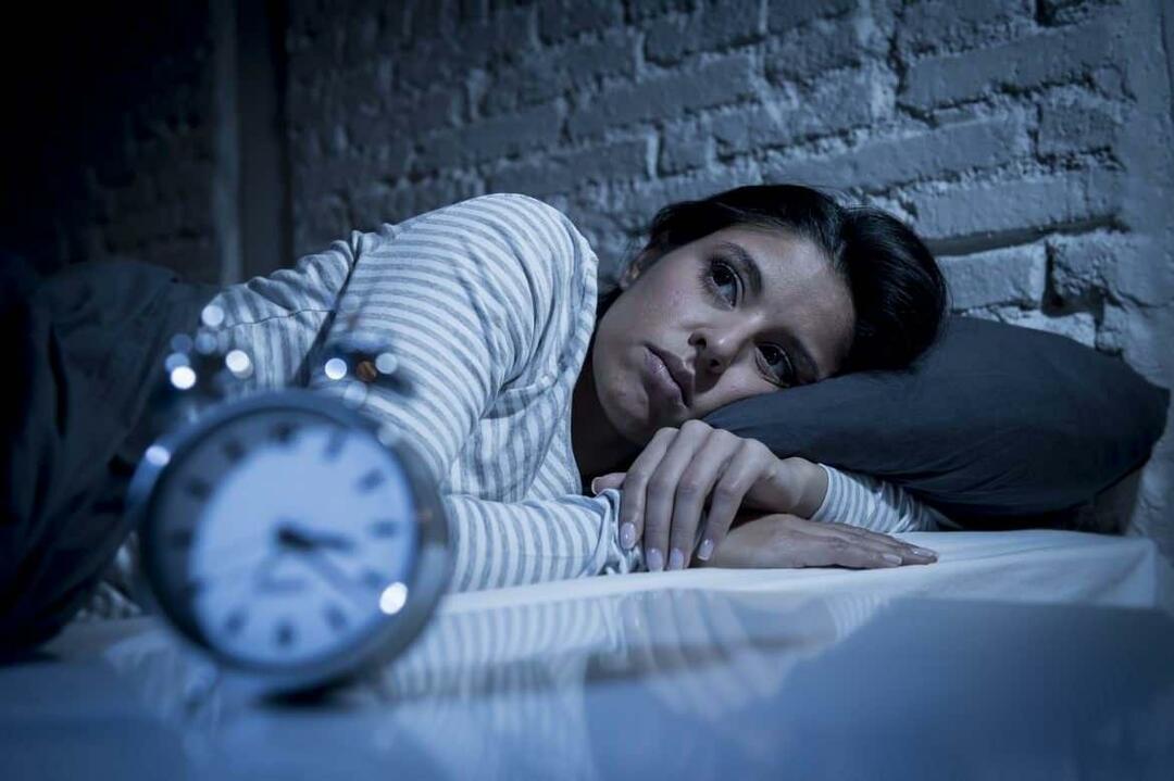 כיצד לפתור בעיית נדודי שינה