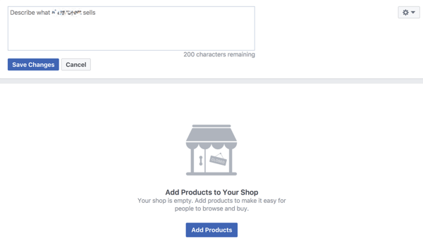 תאר את המוצרים שלך בחלון הראווה שלך בפייסבוק כדי להגדיל את המכירות.