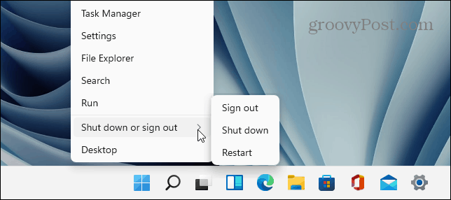 כבה את לחצן ההתחלה של Windows 11