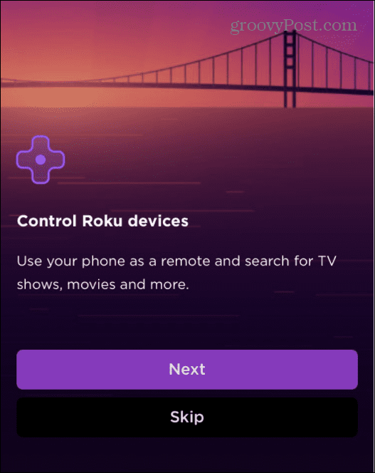 אפליקציית Roku Remote