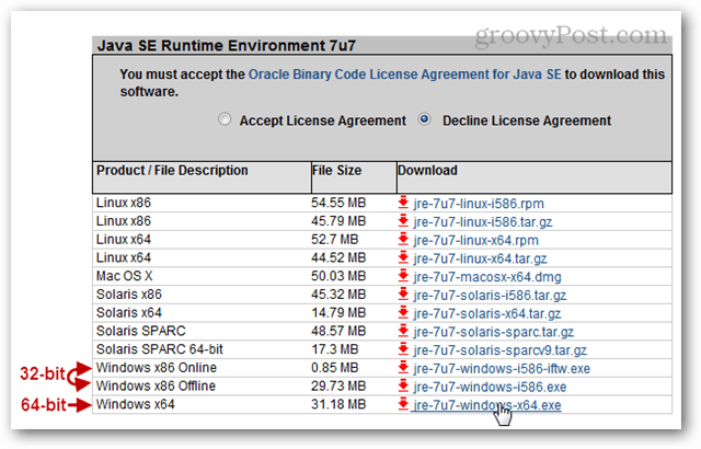 Java Zero Exploit קבוע בעדכון ידני גרסת 1.7.0_07