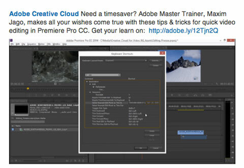 תוכן ענן קריאייטיב של Adobe ב- linkedin