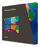 תיבת תוכנה של Windows 8 Pro
