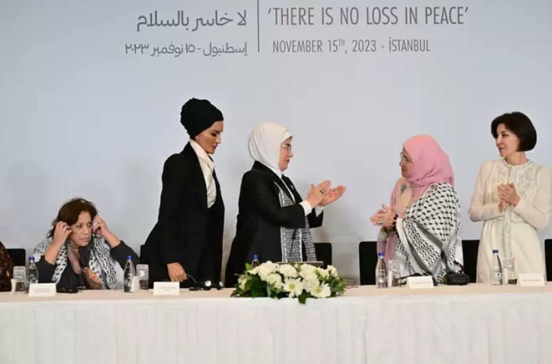 לב אחד למען נשות מנהיגי פלסטין הודעה לעיתונות