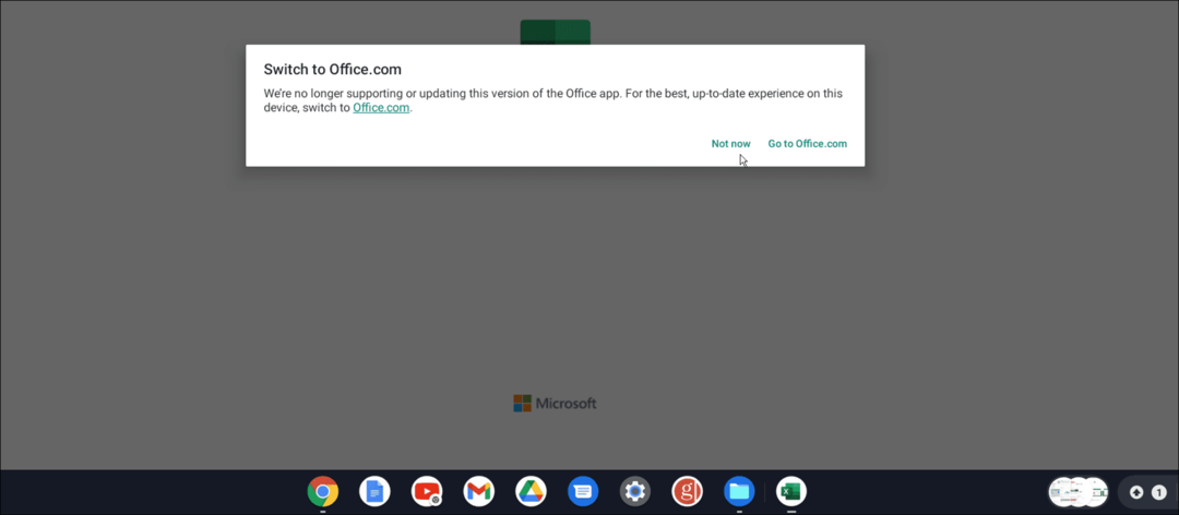 כיצד להשתמש ב-Microsoft Office ב-Chromebook