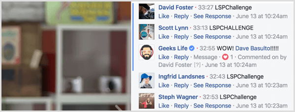 בוט וידאו בשידור חי בפייסבוק להתראות