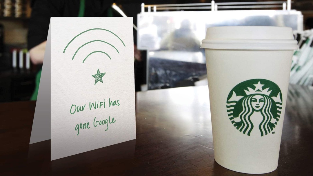 גוגל מציגה את דרגה 3 כדי לספק Wi-Fi מהיר יותר פי 10 בכל 7000 חנויות SBUX אמריקאיות