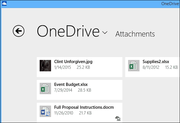 אפשרות לשמור קבצים מצורפים של Outlook.com ל- OneDrive הרשמי כיום