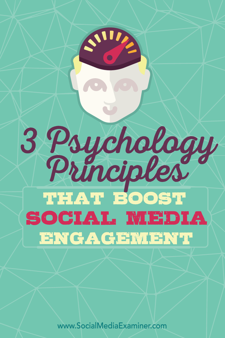 שלושה עקרונות פסיכולוגיה לשיפור המעורבות ברשתות החברתיות