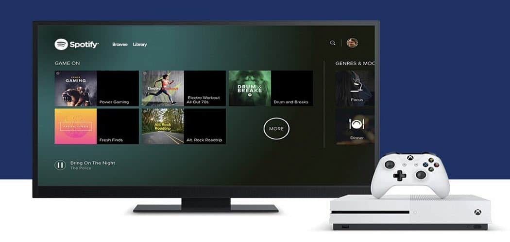 שלוט ב- Spotify Music ב- Xbox One מאנדרואיד, iOS או PC