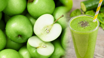 מהם היתרונות של תפוחים ירוקים? אם אתה שותה מיץ תפוחים ומלפפונים ירוקים באופן קבוע ...