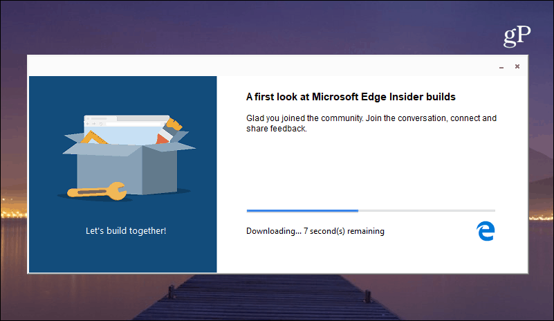 התקנת כרום Windows Edge