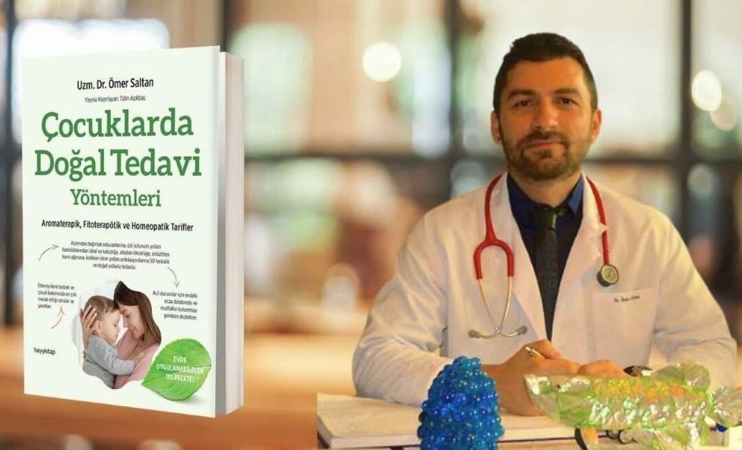 Exp. ד"ר. ספרו החדש של Ömer Saltan "שיטת טיפול טבעית לילדים" נמצא על המדפים