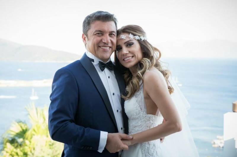 תצלום חתונה של איסמעיל קוצ'אקיה וגרושתו אדה דמירקי