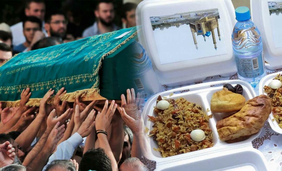 האם מותר לחלק אוכל אחרי מת? האם בעל הלוויה חייב לתת אוכל באסלאם?