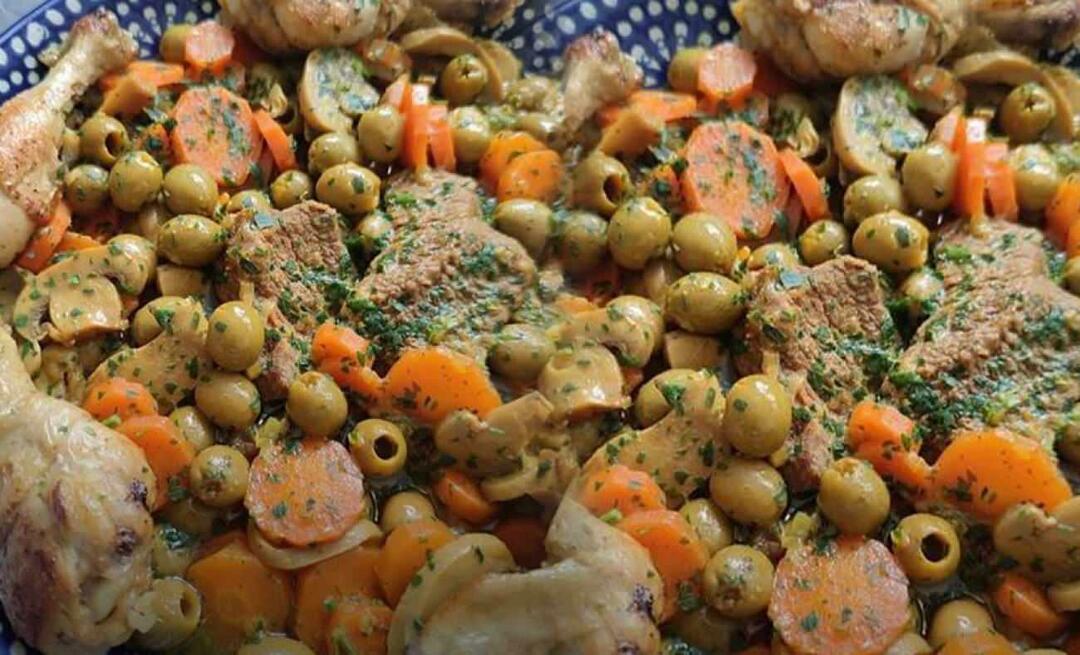 איך מכינים עוף עם זיתים? מתכון למנת עוף זיתים המפורסמת של אלג'יריה!