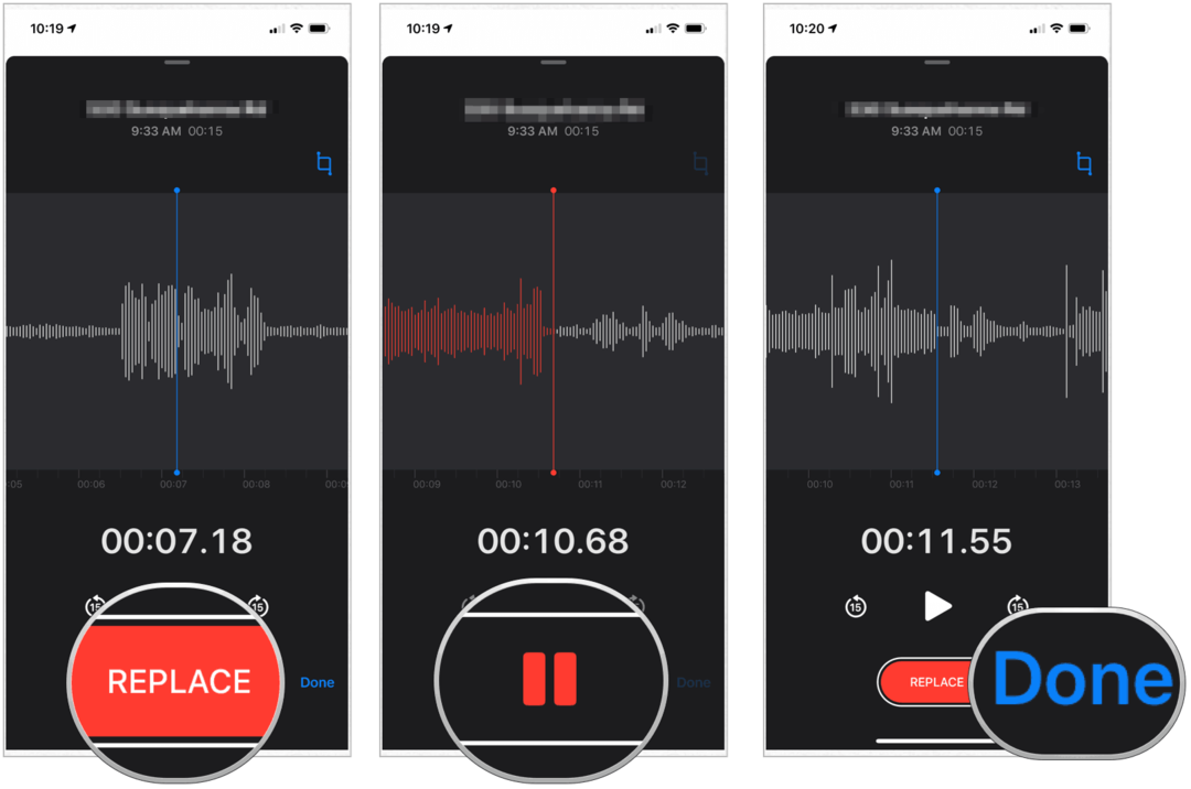 כיצד להקליט תזכורות קוליות באייפון שלך