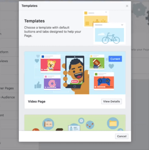 פייסבוק בודקת תבנית וידיאו חדשה לדפים שמציבה את הוידאו והקהילה בראש העמוד של היוצר, עם מודולים מיוחדים לדברים כמו סרטונים וקבוצות.