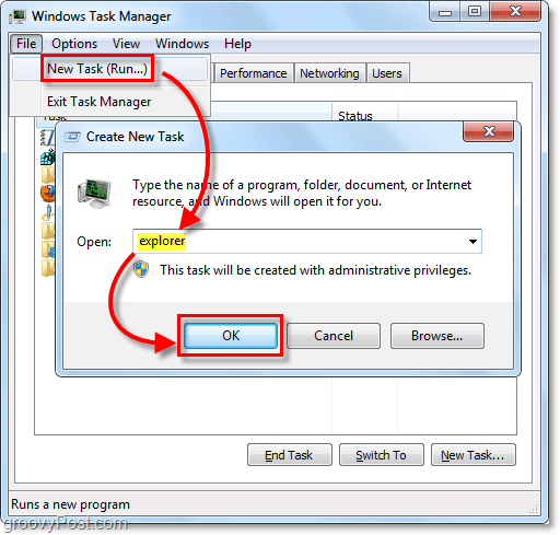 הפעל מחדש ב - Windows 7 מבלי להפעיל מחדש את